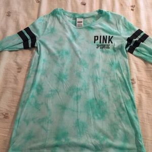 PINK Victoria Secret tie-dye shirt